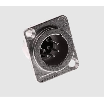 Панельный разъем XLR, штекер