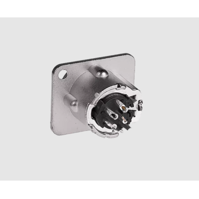 Панельный разъем XLR, штекер C6MD-LX