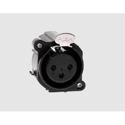 Панельный разъем XLR, гнездо