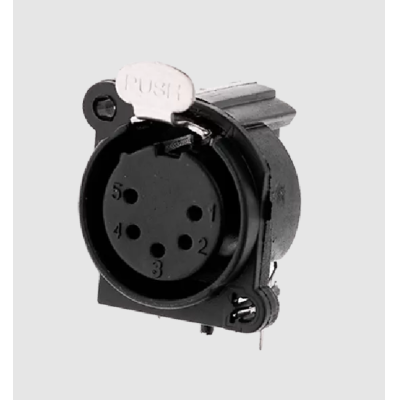 Панельный разъем XLR, гнездо