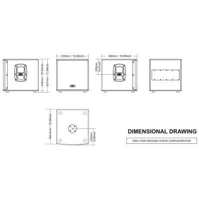 Активный сабвуфер SUBLINE 112SA