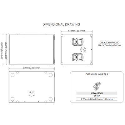 Активный сабвуфер SUBLINE 218SA