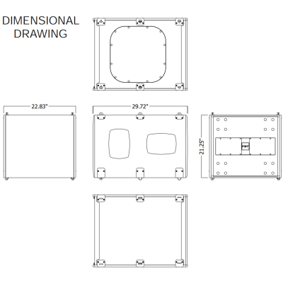 Активный band-pass сабвуфер, элемент линейного массива MITUS 118FSA