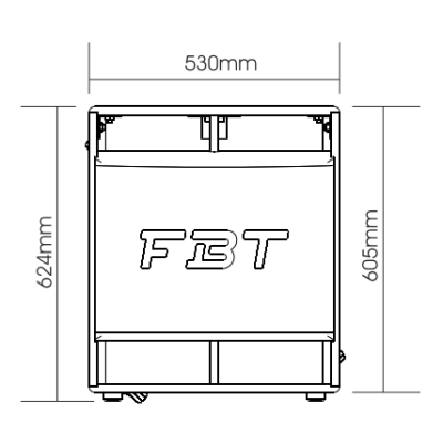 Активный band-pass сабвуфер HiMaxX 100SA