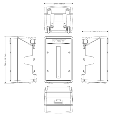 Комплект активной акустики AMICO 10 USB