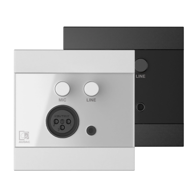 Встраиваемая микшер-панель для аудио-устройств AUDAC WP210/B