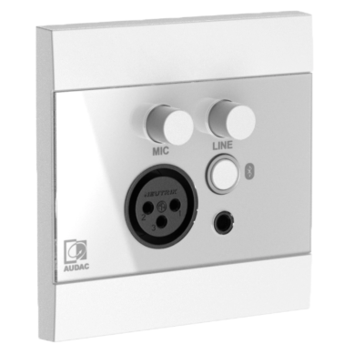 Микшер-панель с Bluetooth для аудио-устройств AUDAC WP225/W