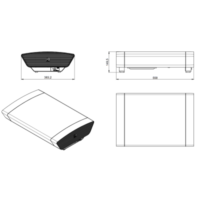 Активный сабвуфер NOBA8A/W