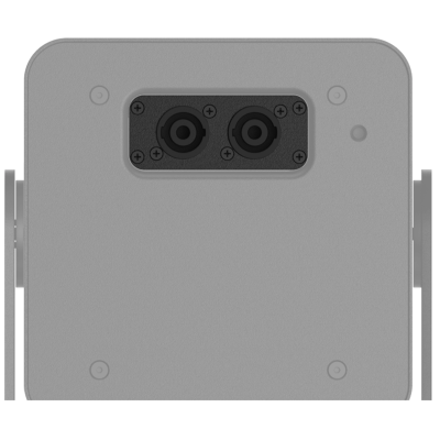 Панель подключения 2хSpeakon для VIRO5(D)W CVS102/W