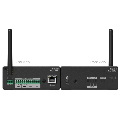 Сетевой модуль коммутации цифровых и аналоговых аудиовходов NIO240