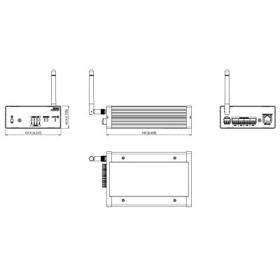 Сетевой модуль коммутации цифровых аудиовходов NIO204