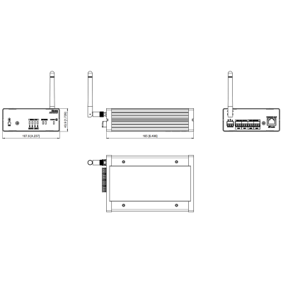 Сетевой модуль коммутации цифровых и аналоговых аудиовходов NIO222
