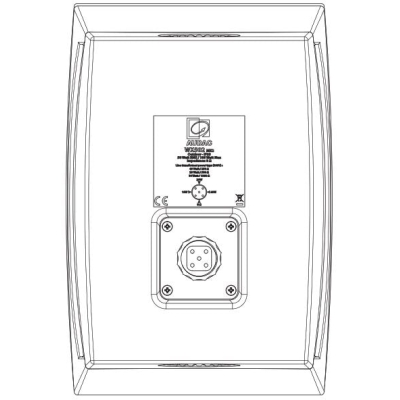 Всепогодная двухполосная акустическая система WX802MK2/OW