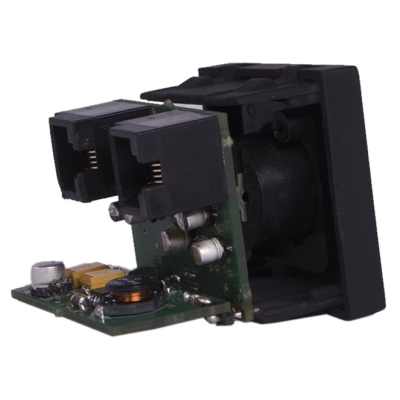 Настенный блок микрофонного входа с передатчиком WMI16/W