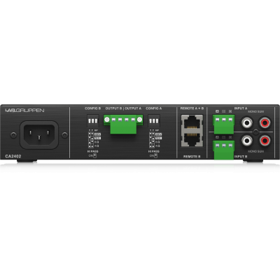 Компактный двухканальный усилитель D-класса CA2402