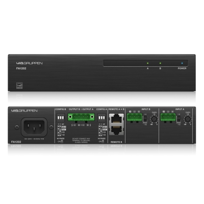 Компактный двухканальный усилитель D-класса