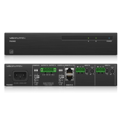 Компактный двухканальный усилитель D-класса