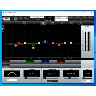 Двухканальный IP-усилитель мощности с DSP IPX1200