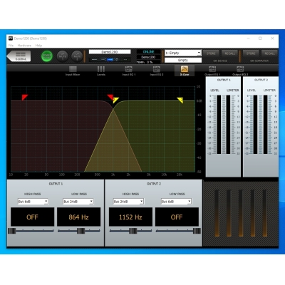 Двухканальный IP-усилитель мощности с DSP IPX2400