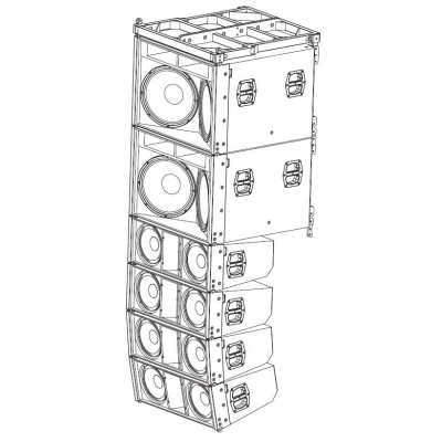 Подвесная рама для пассивных элементов линейного массива V310 V310 FLYING FRAME