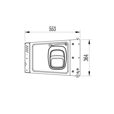 Пассивный трехполосный элемент линейного массива V12