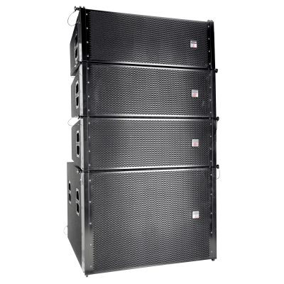 Активный двухполосный элемент линейного массива с DSP V10A