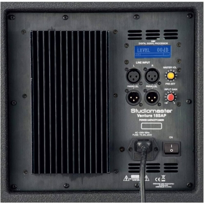 Активный сабвуфер с DSP VENTURE 18SAP