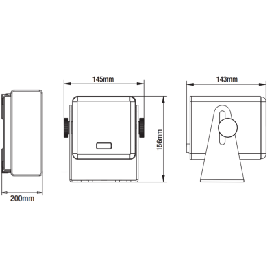 Инсталляционная пассивная акустическая система INSTA CUBE4 16Ω