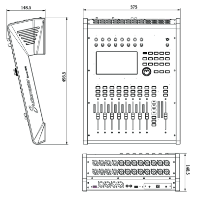 Цифровой микшерный пульт DIGITRACK18