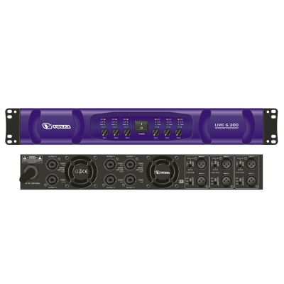 Шестиканальный усилитель класса D