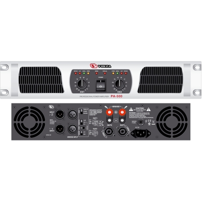 Профессиональный двухканальный усилитель