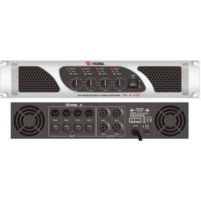 Профессиональный четырехканальный усилитель