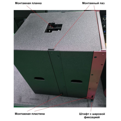 Активный сабвуфер с DSP, элемент линейного массива RED LINE POWER SUB