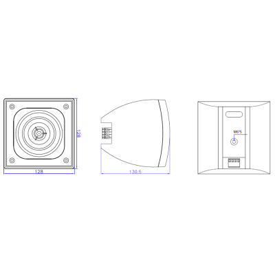 Трансляционный широкополосный громкоговоритель CUBE-20TW