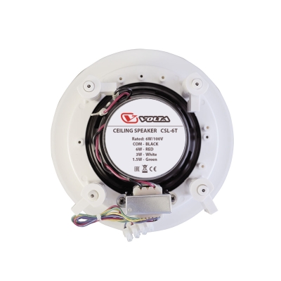 Широкополосный потолочный громкоговоритель CSL-6T