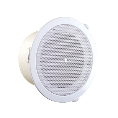 Широкополосный потолочный громкоговоритель с противопожарным колпаком