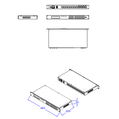 Сценический цифровой аудиопроцессор MAXIMUM 26