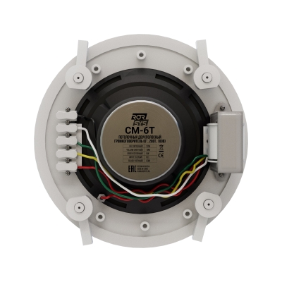 Потолочный двухполосный громкоговоритель CM-6T