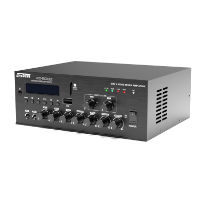 Компактный микшер-усилитель на 2 зоны