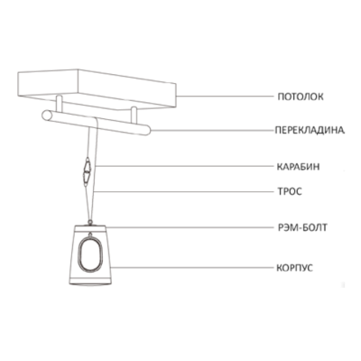 Подвесной конический двухполосный громкоговоритель CONE-850T