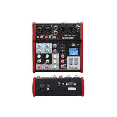 Микшерный пульт с медиаплеером