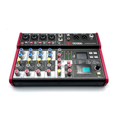 Микшерный пульт с DSP, медиаплеером и аудиоинтерфейсом INTRO 41 ULTRA+