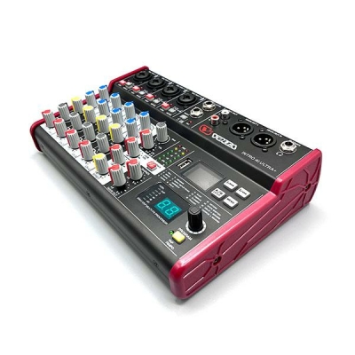 Микшерный пульт с DSP, медиаплеером и аудиоинтерфейсом INTRO 41 ULTRA+