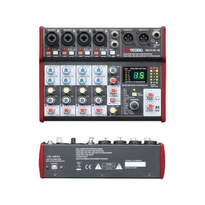 Микшерный пульт с DSP и аудиоинтерфейсом