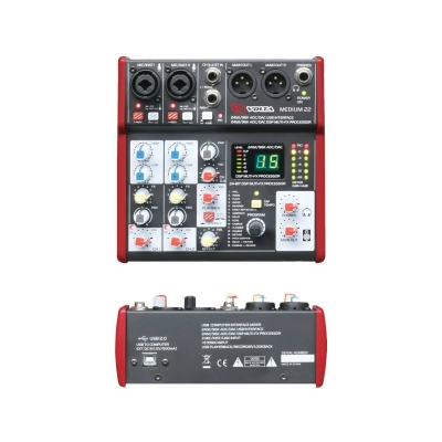 Микшерный пульт с DSP и аудиоинтерфейсом