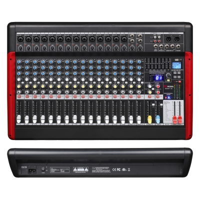 Профессиональный микшерный пульт с DSP и медиаплеером