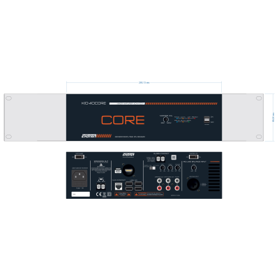 Микшер-усилитель с микрокомпьютером