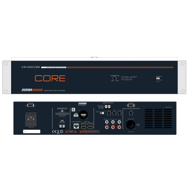 Микшер-усилитель с микрокомпьютером