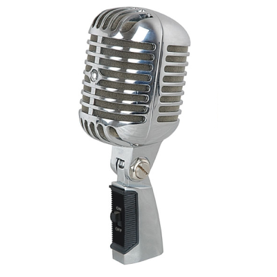 Сценический ретро-микрофон