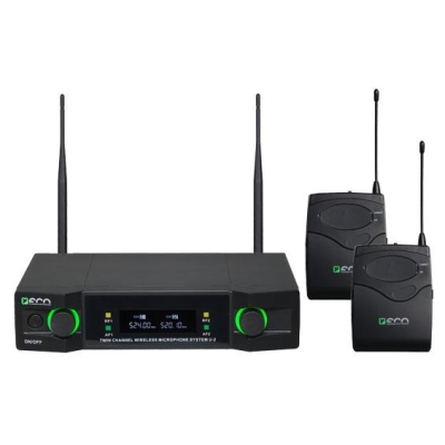 Двухканальная микрофонная радиосистема базового уровня